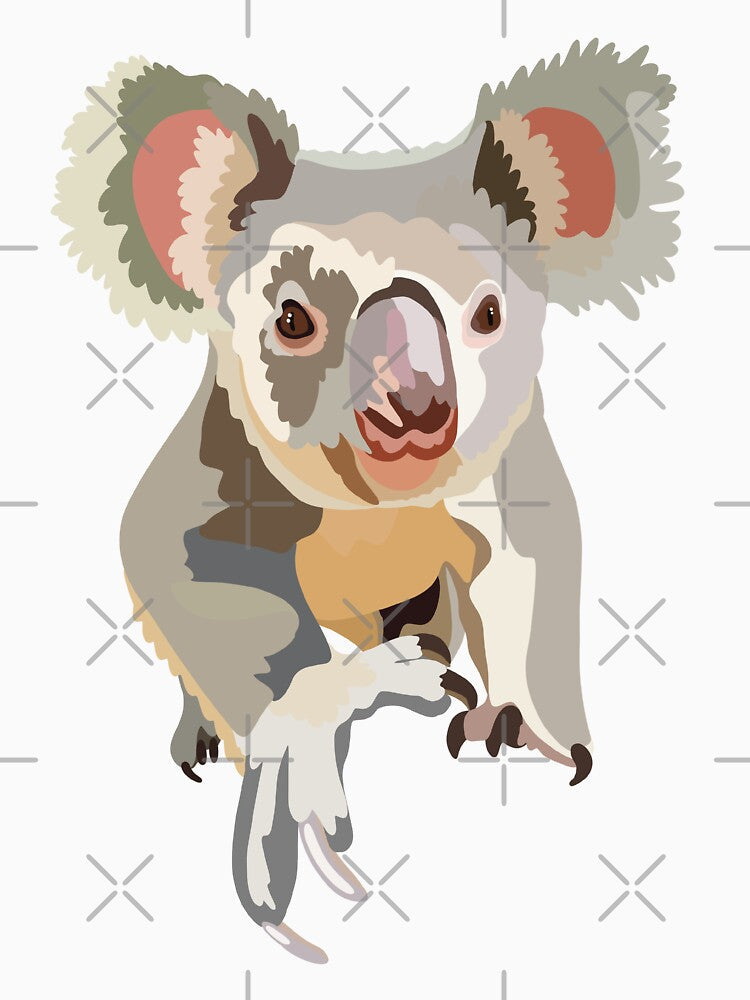 Koala | Cute Wildlife Illustration | Animal Lover Gift by PrettylittlepastelUk