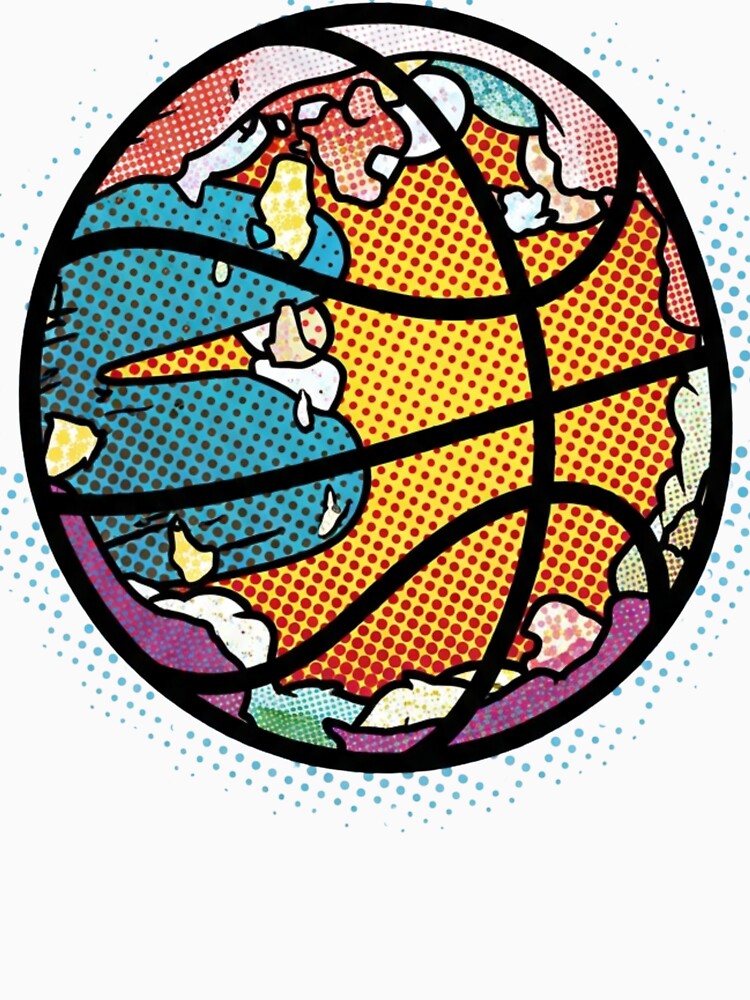 Classic Basketball T-Shirt Design" by Dzblack