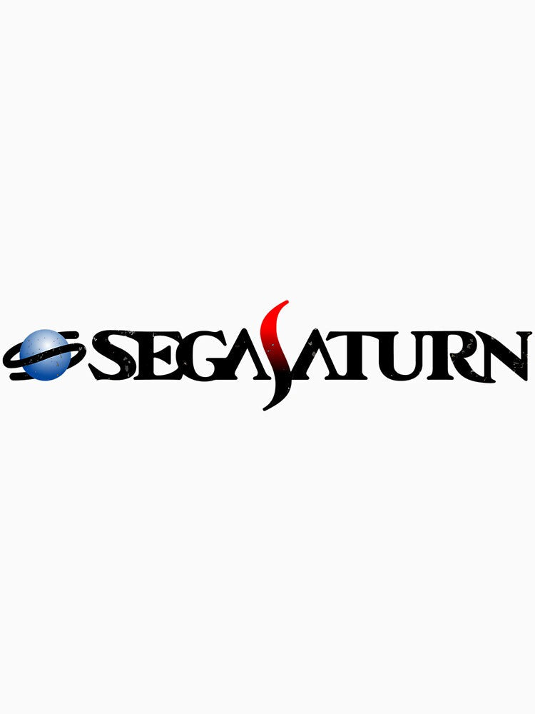 Sega Saturn Retro Video Game Company Logo with Weathered Effect by AdolphusCronin