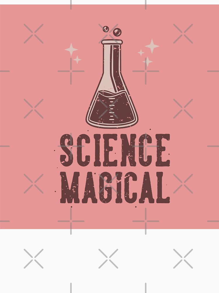 Vintage Slogan Science Magical by Peekonet