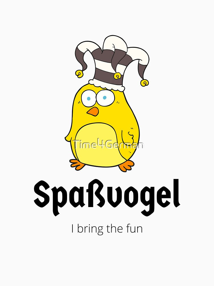 Spaßvogel Joker Funny Bird German by Time4German