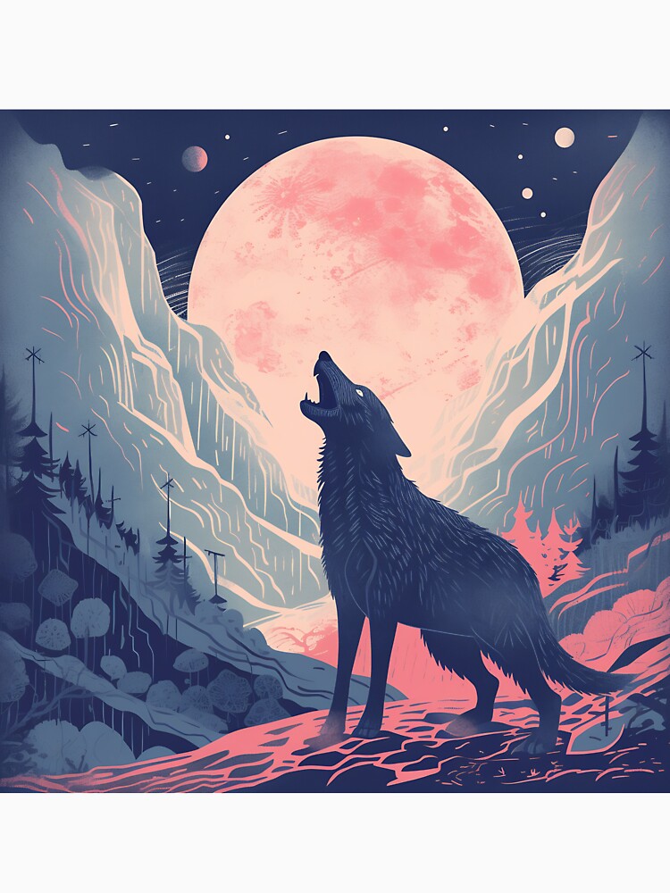 Howling Wolf III by alphadaze