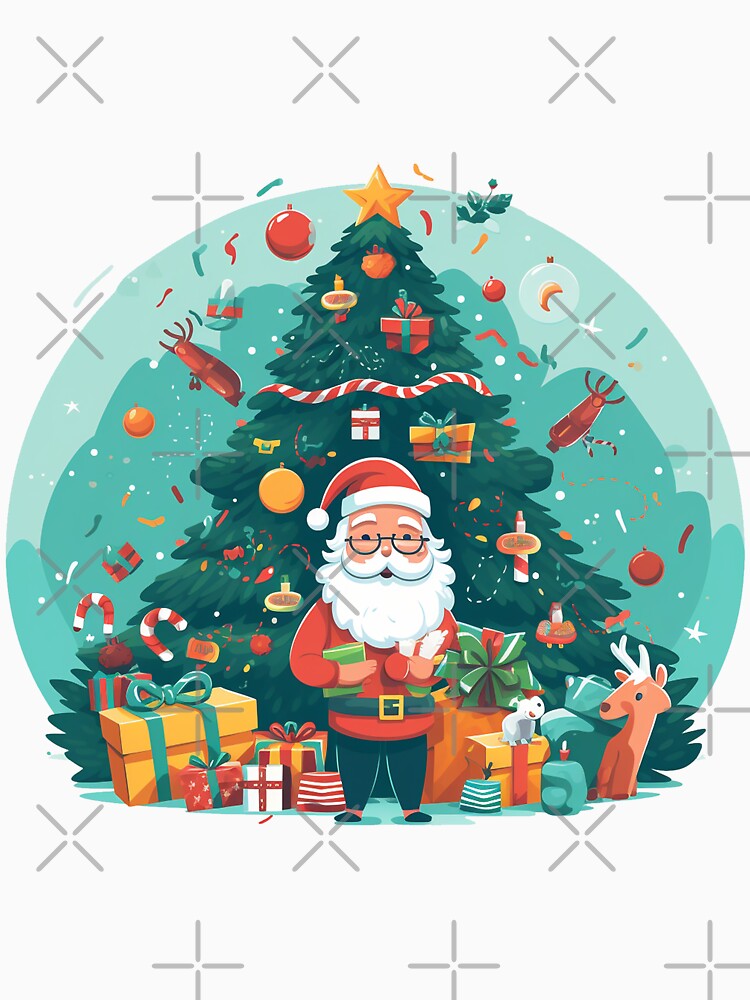 Santa Claus under the tree by MOA-trends