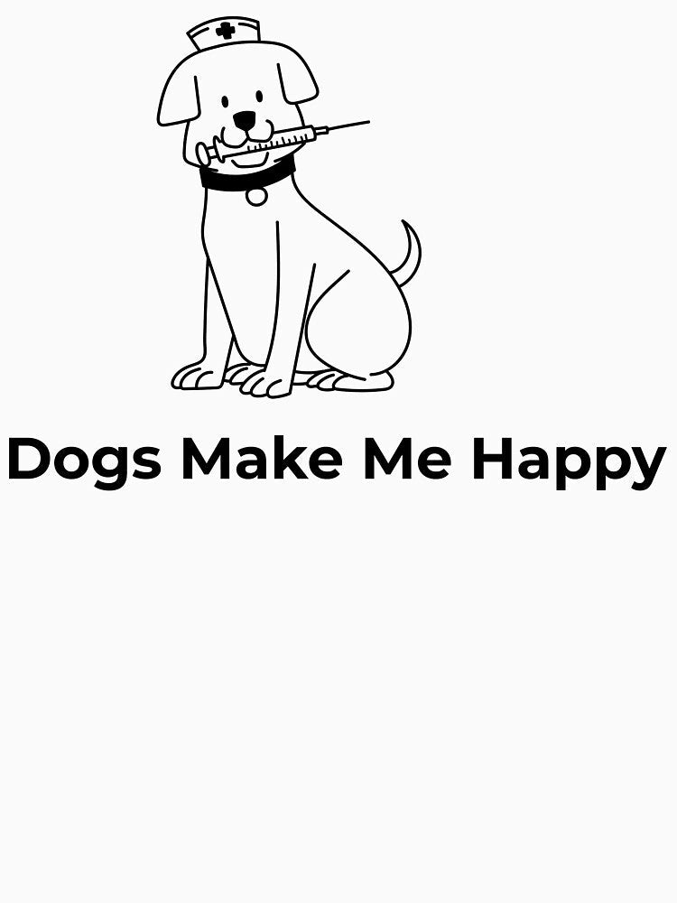 Dogs Make Me Happy by FWAHAB