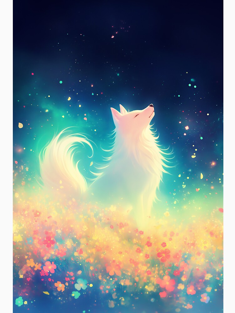 The Ethereal Wolf Night Song by AshiraCreations