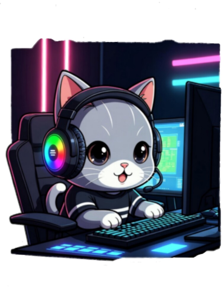 Geek cat by UrbanView