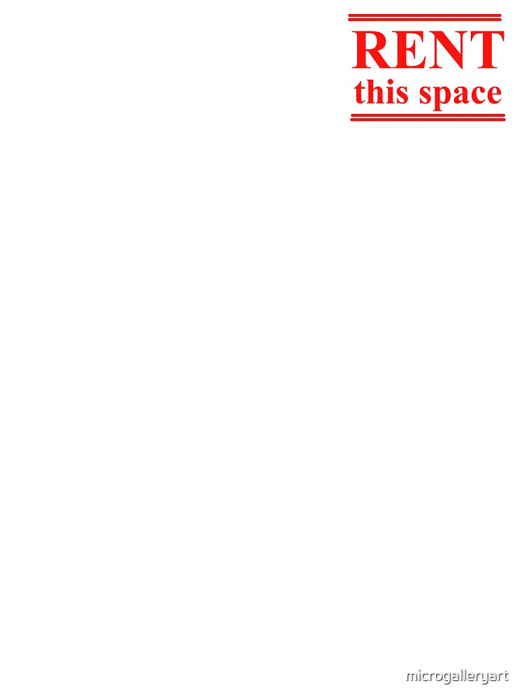 Rent this space by microgalleryart
