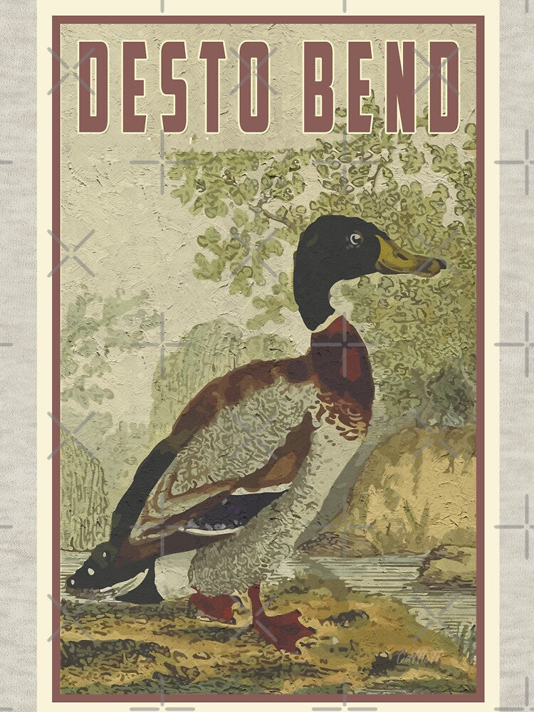 Vintage Omaha Nebraska Iowa Desoto Bend DeSoto Wildlife by CattlettArt