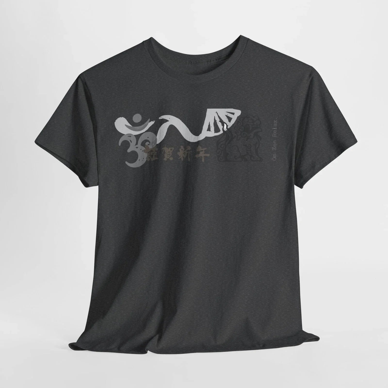 OM ZEN RELAX. Unisex Cotton Tee, Kawaii Shirt, Anime Apparel