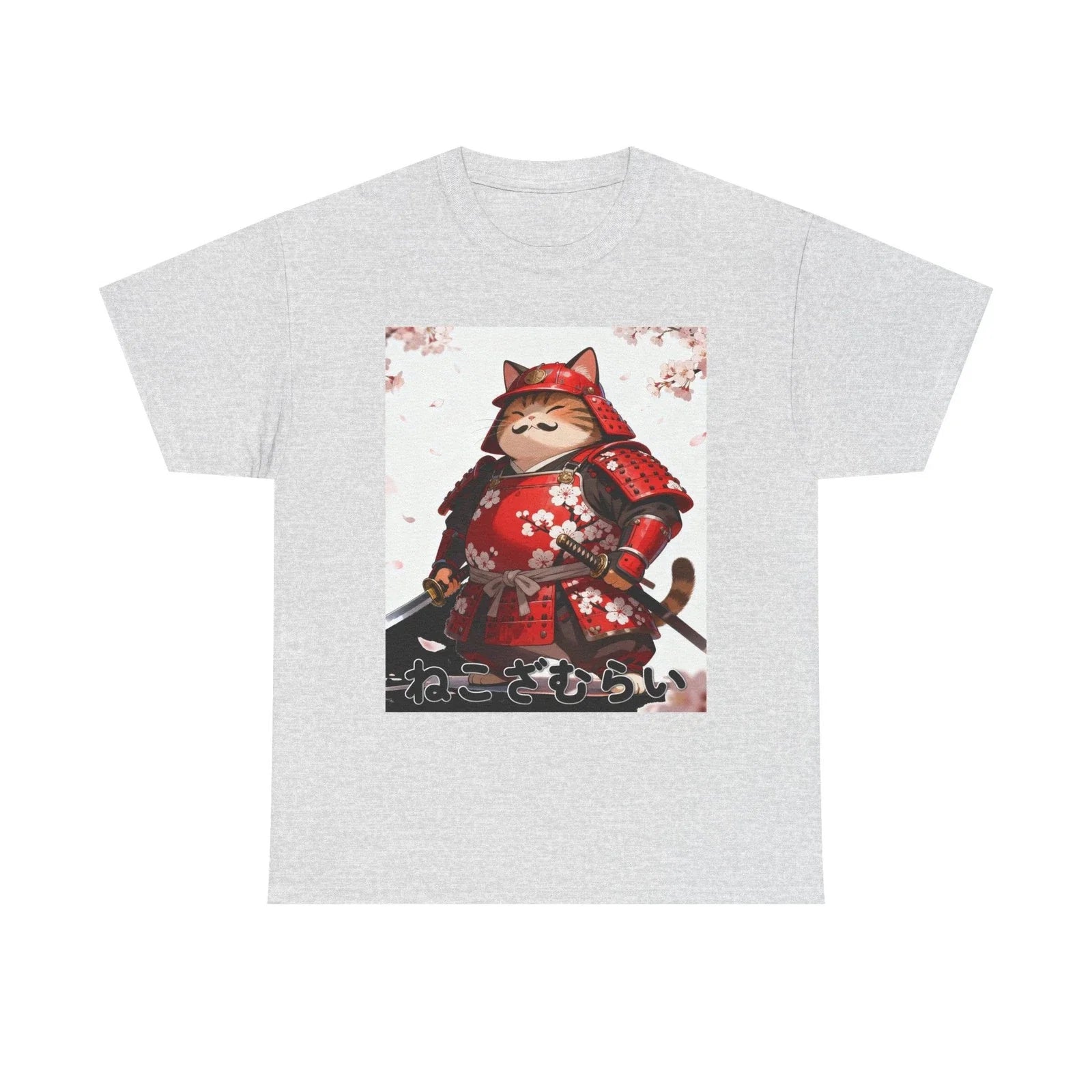 Cute Japanese Kawaii T-Shirt - Samurai Warrior Motif