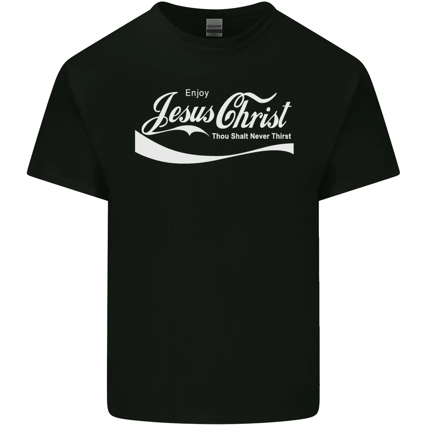 Enjoy Jesus Christ Funny Christian Mens Cotton T-Shirt Tee Top