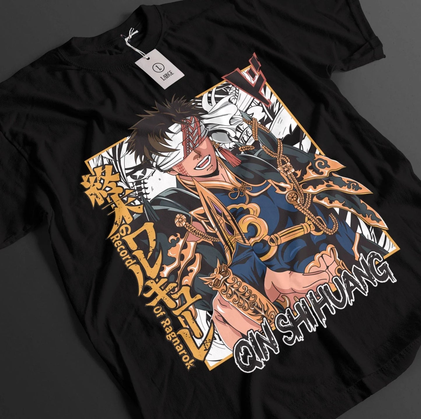 Record Of Ragnarok Shirt Jack The Ripper Tshirt Buda T-Shirt Adam Top Anime Tee