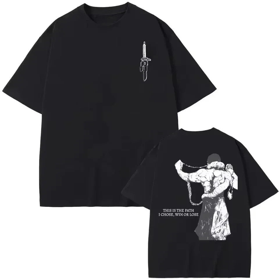 Fushiguro Toji T Shirt Anime Cotton Tee Men Women Manga Streetwear Top