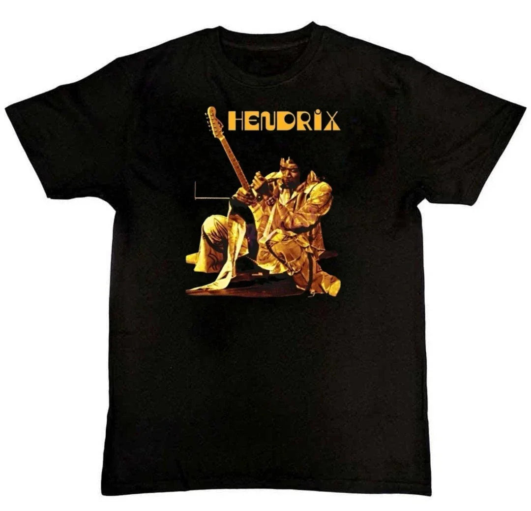 Jimi Hendrix Classic Rock Band Graphic Unisex Mens T-Shirt S M L XL 2 3 4 XL