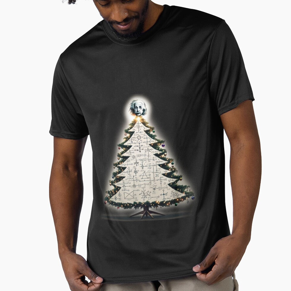 The Relativity of Christmas Cheer - Christmas T-shirt by DumbPet