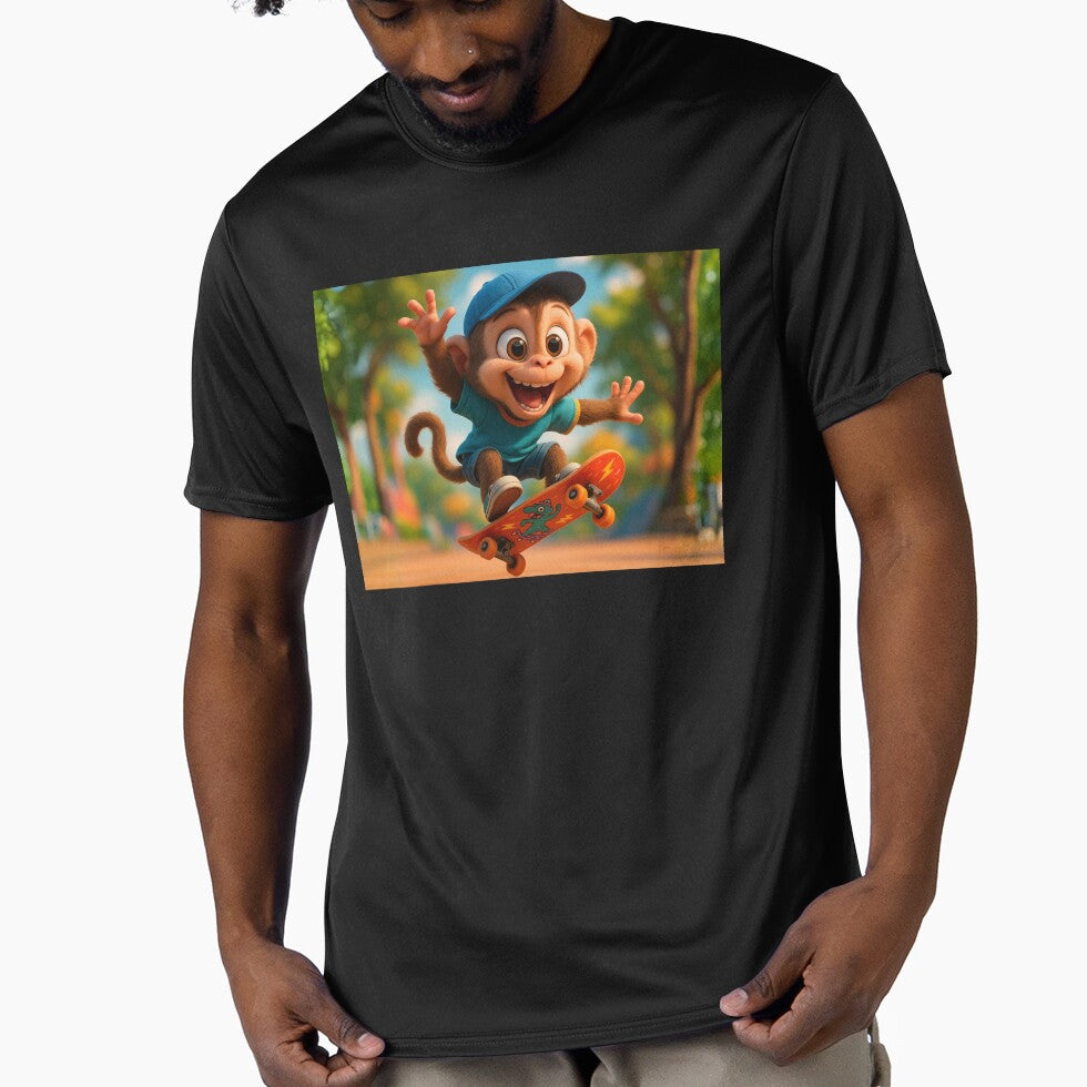 Skater Monkey by Sillytoe