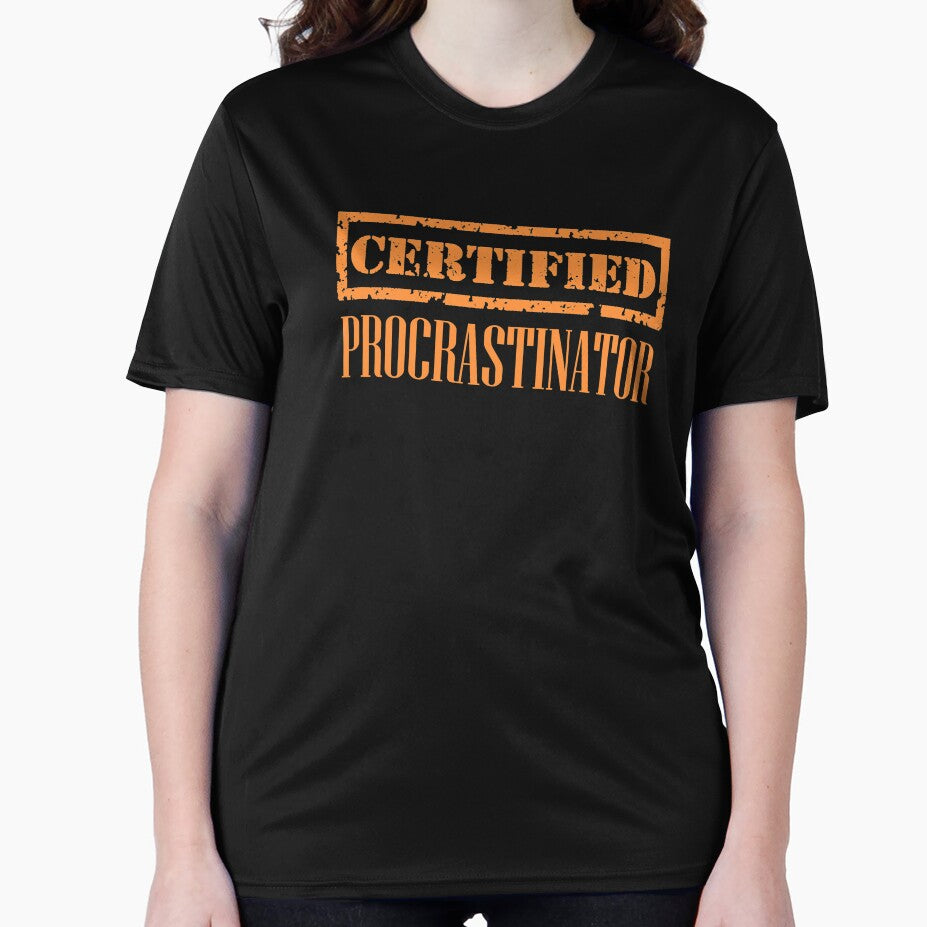 Certified Procrastinator by TonsPOD
