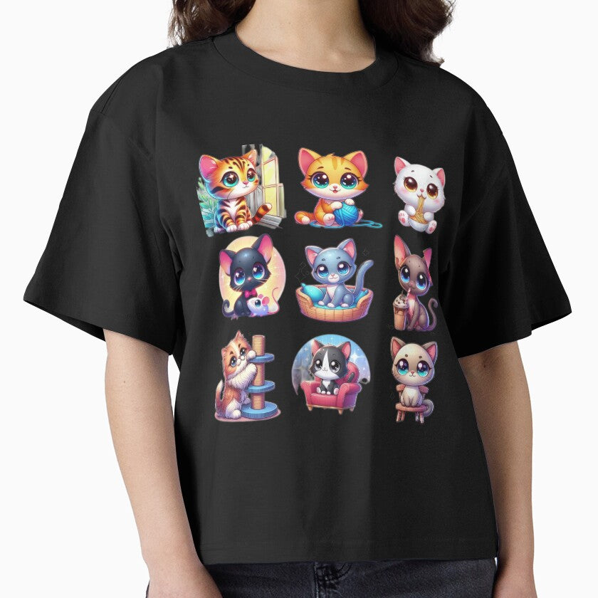 cute funny cat pattern funny  colorful  kawaii kitten,aesthetic cat art,funny cat,Cat Lover,cute cat,cat pattern by Expressions-Sel