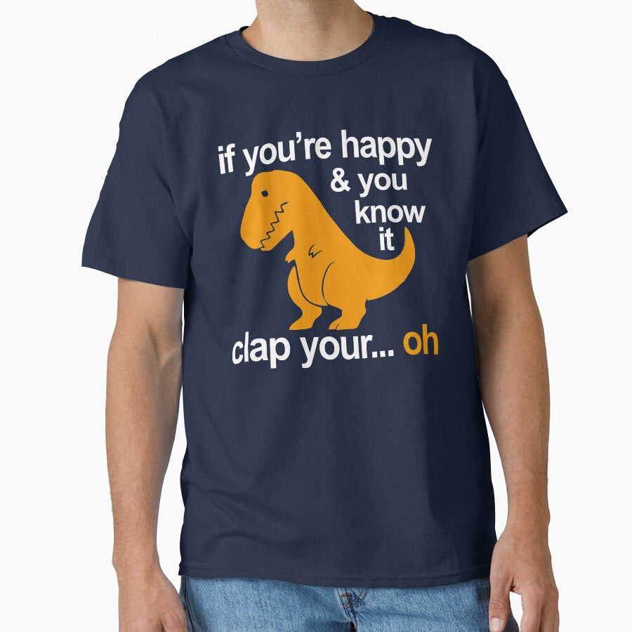 Dino Clap Your Hands: Playful T-Rex and Happy Rhymes by ozdilh