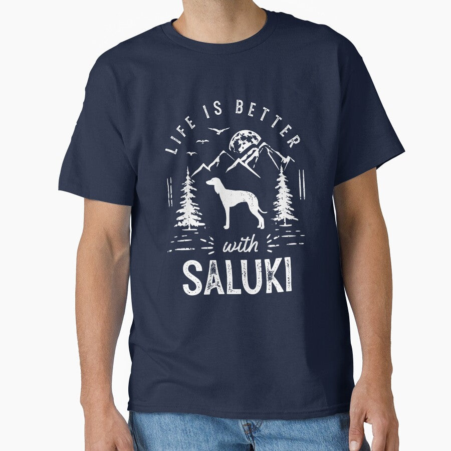 Life is Better with Saluki Dog by rafaeltto