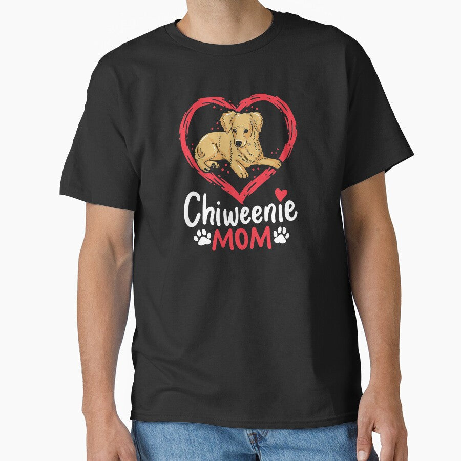 Chiweenie Mom Pet Dog Mama Animal Lover Gift by haselshirt