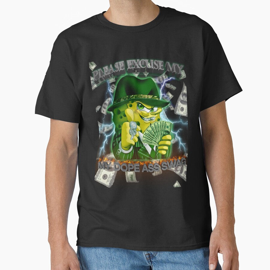 Gangster Spongebob PEMDAS Shirt by AwesomeStoreWow
