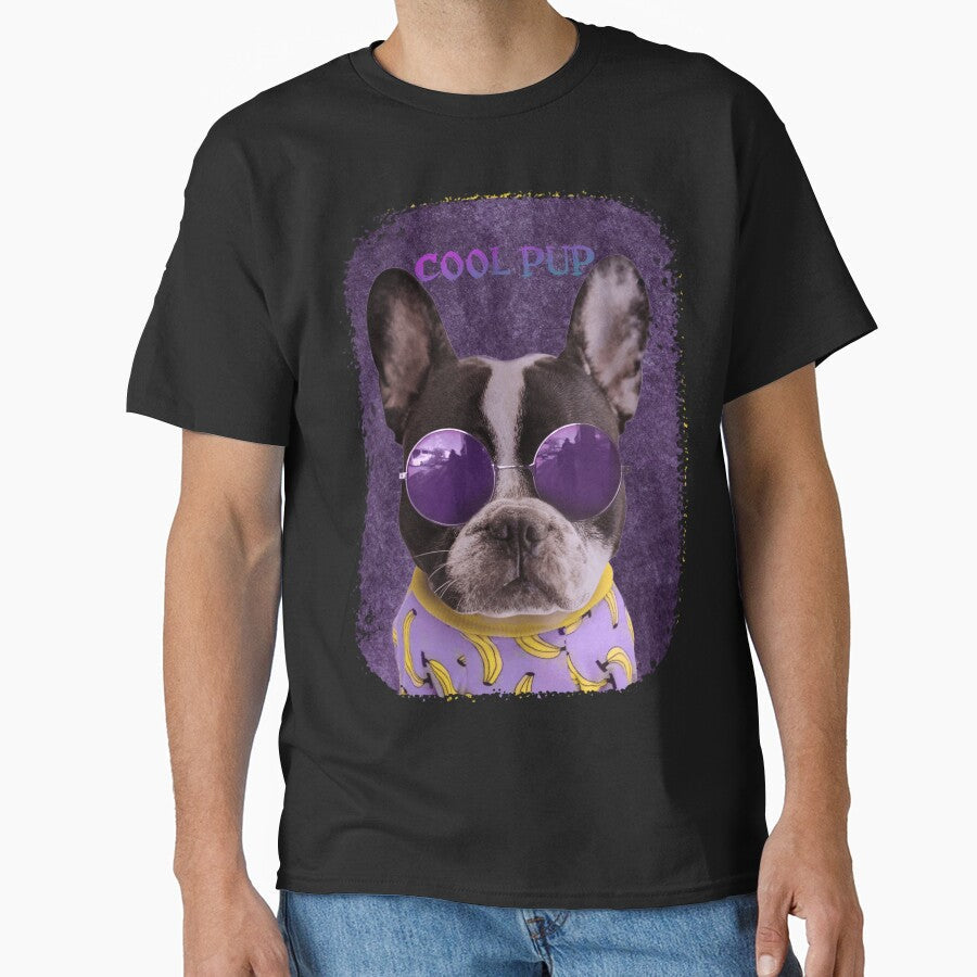 Cute Dog Wearing Sunglasses by Xhevahir