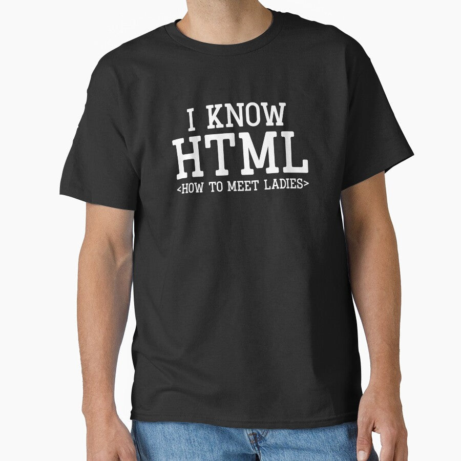 I Know HTML Programmer Gift by Barnissim