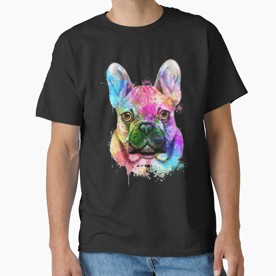 French Bulldog Watercolor, French Bulldog Painting, French Bulldog Portrait, French Bulldog art, French Bulldog illustration by RomanDigitalArt