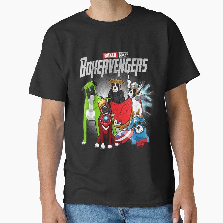 Boxervengers Dog Boxer by Demetria Canion