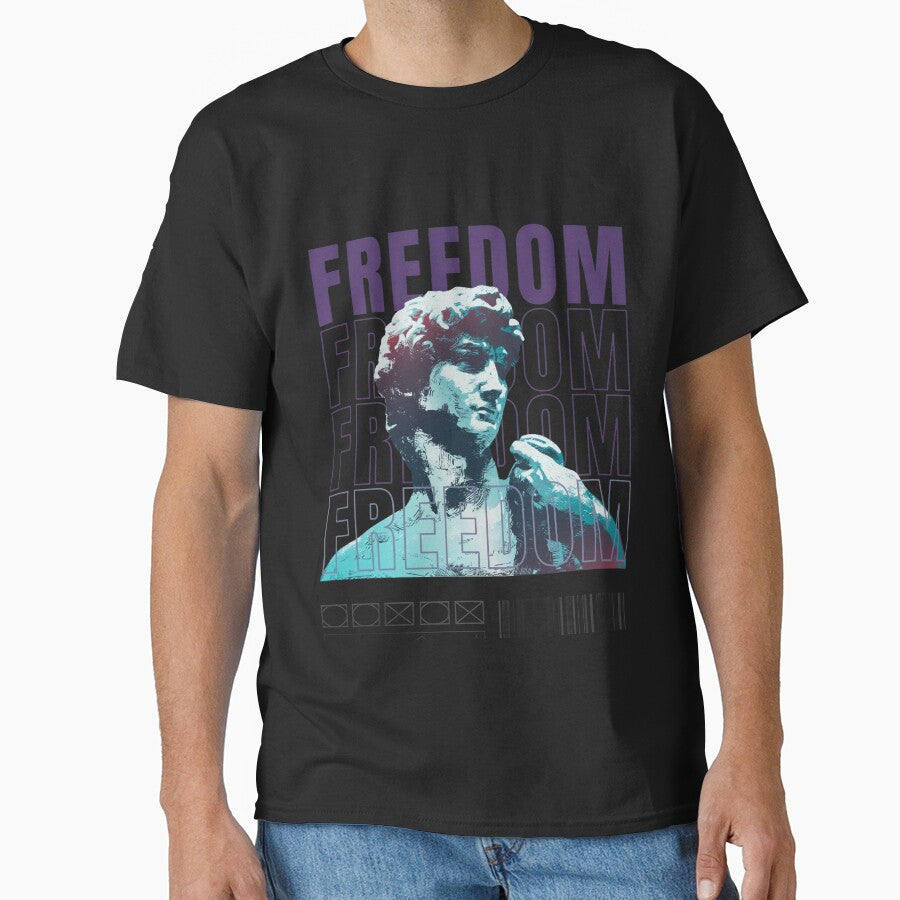 Freedom Graphic Printed T-Shirt by KARSCORP