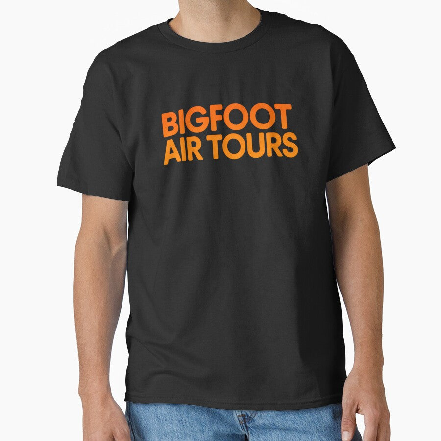Funny Bigfoot Air Tours – Retro Sasquatch Adventure slogan by WilderRoads