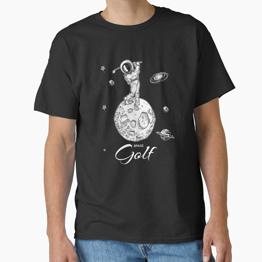Cool Astronaut Novelty Play Golf Graphic Tees & Cool Designs Tank Top by AdonisShop