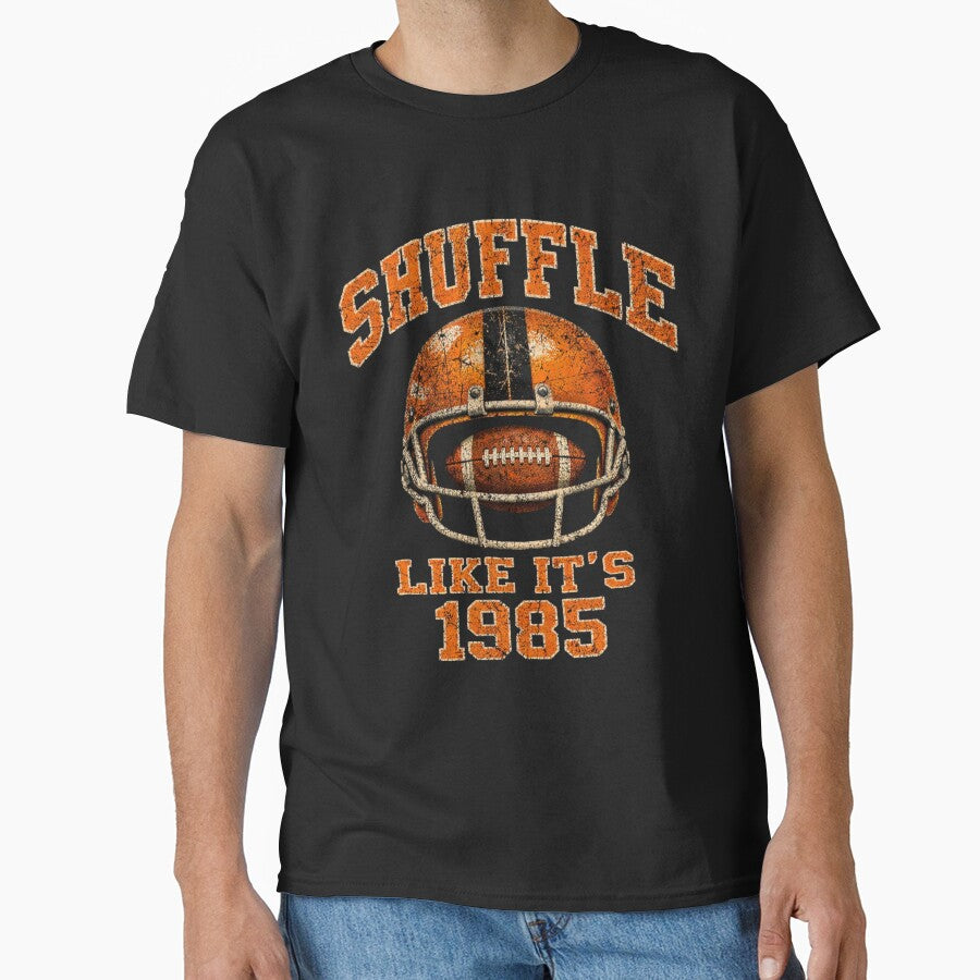 1985 Retro Football Helmet Fan Design by sinkedink