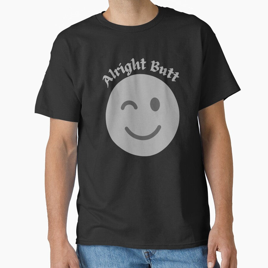 Alright Butt Funny Welsh Novelty by AllThatIsWelsh