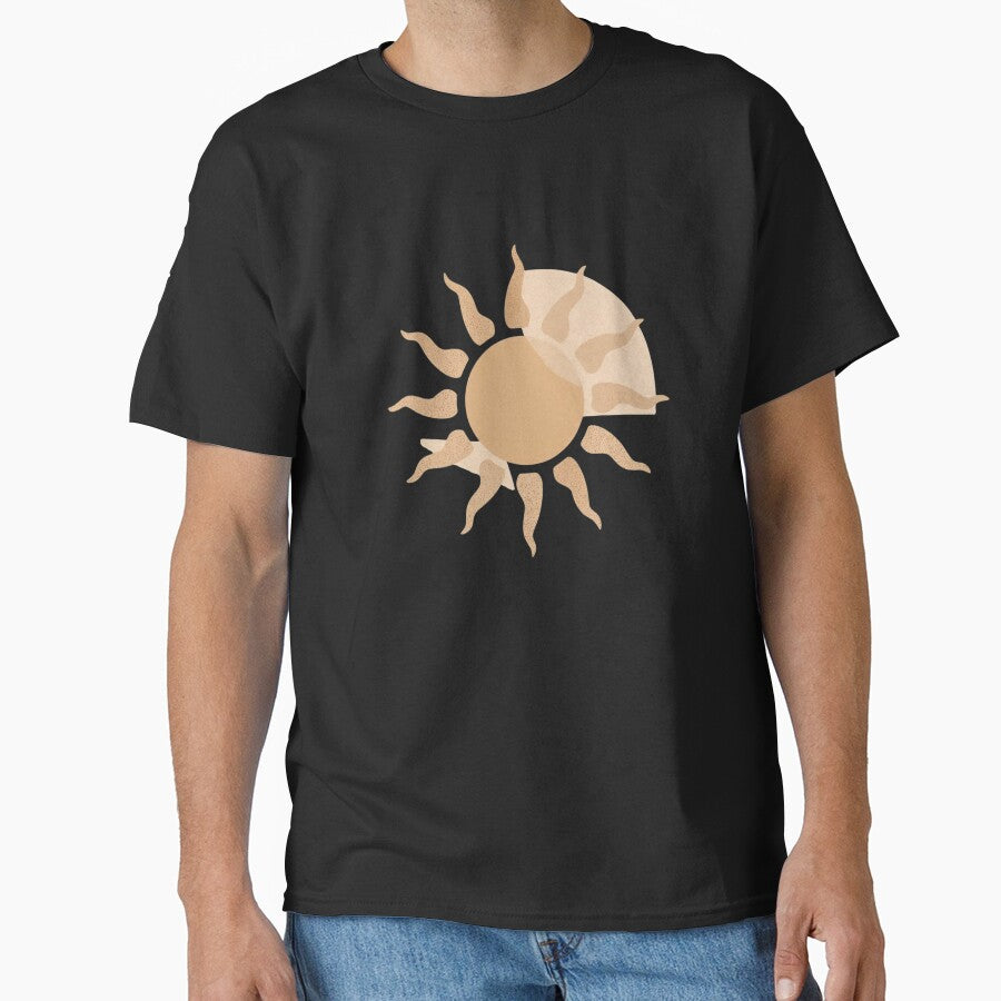 Sand Sunburst Minimalist Design by Erik Visnievskij