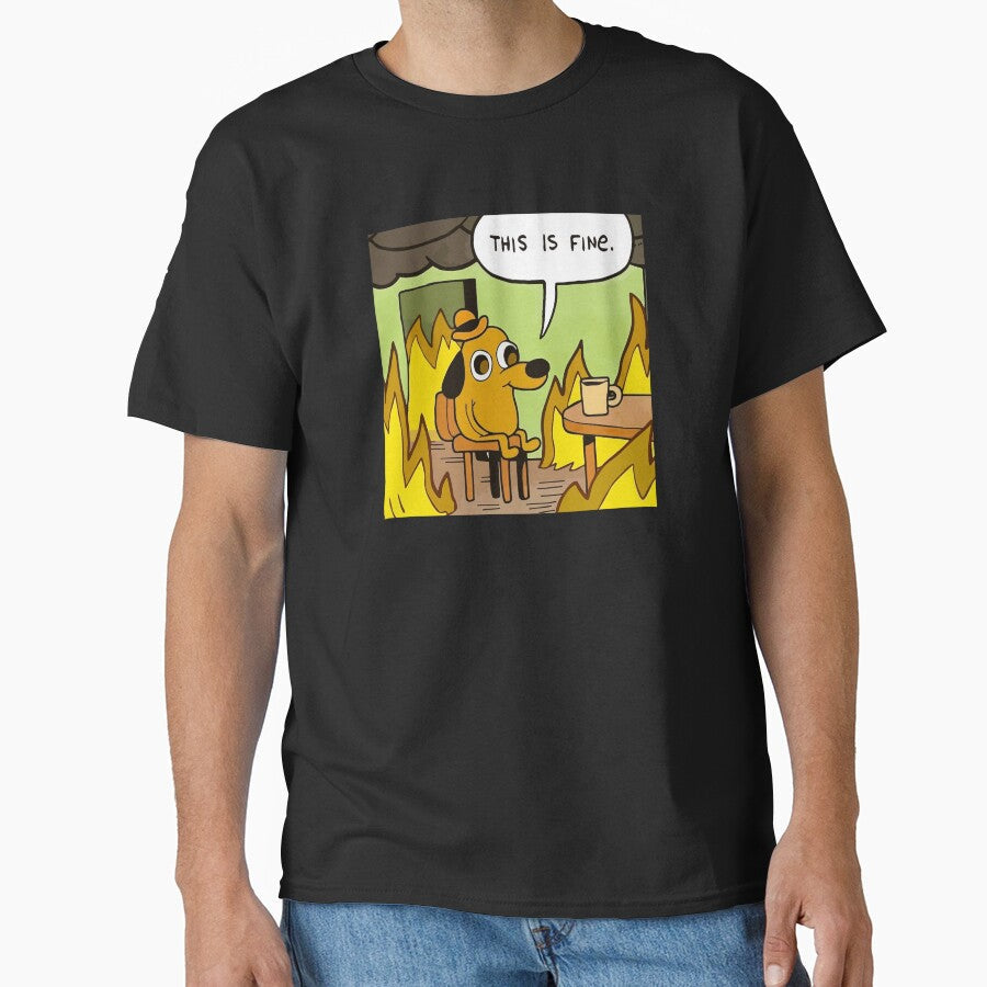 This is fine - funny meme by Paint-n-Patts
