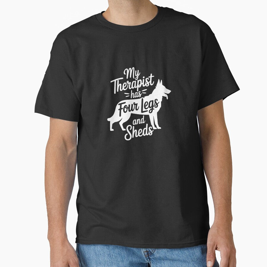 My Therapist Has Four Legs And Sheds by theartfulaspie