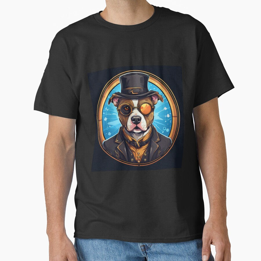 Steampunk Pitbull by Planetporridge