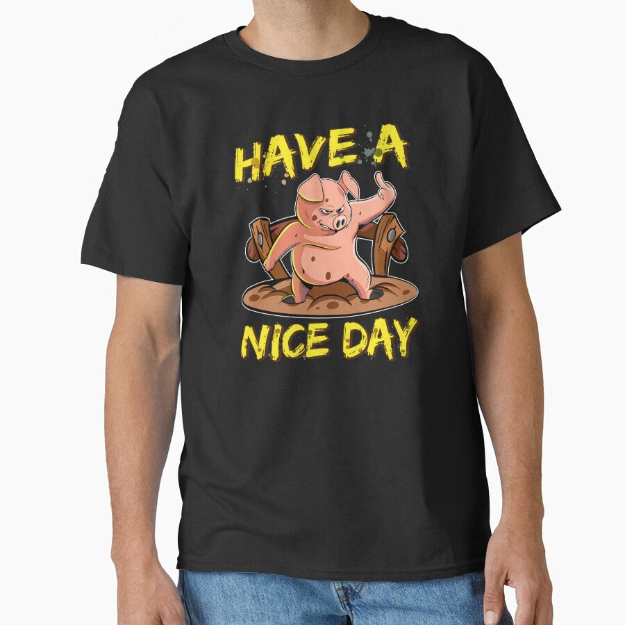 Have A Nice Day Middle Finger by anziehend