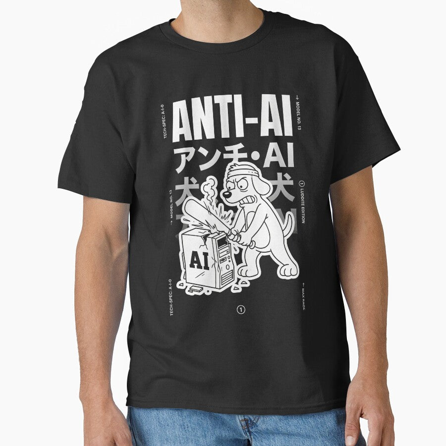 Anti AI Rage Dog by Flying Doggo