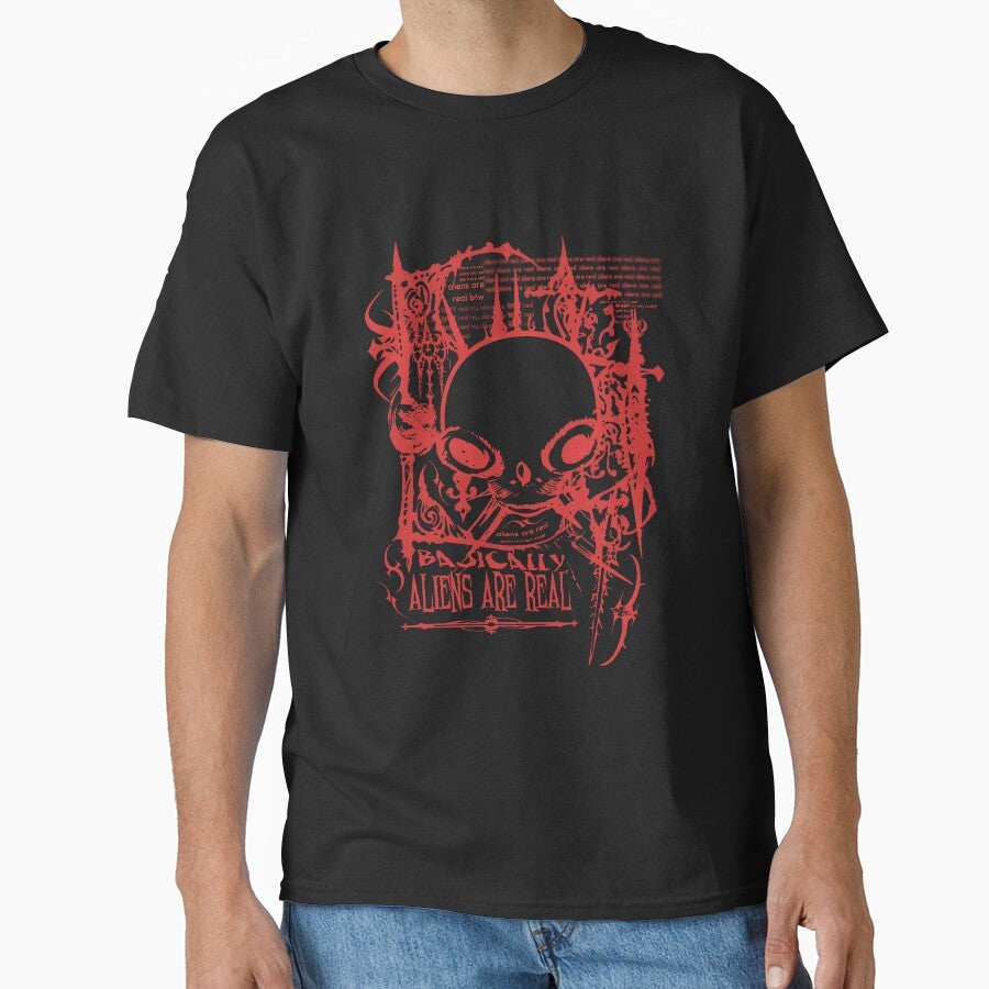 ALIENS ARE REAL (RED) by RBLCreative