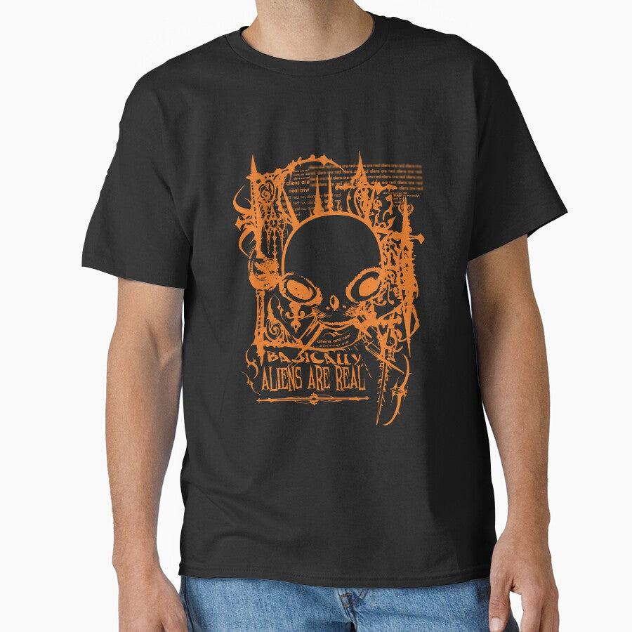 ALIENS ARE REAL (Orange) by RBLCreative