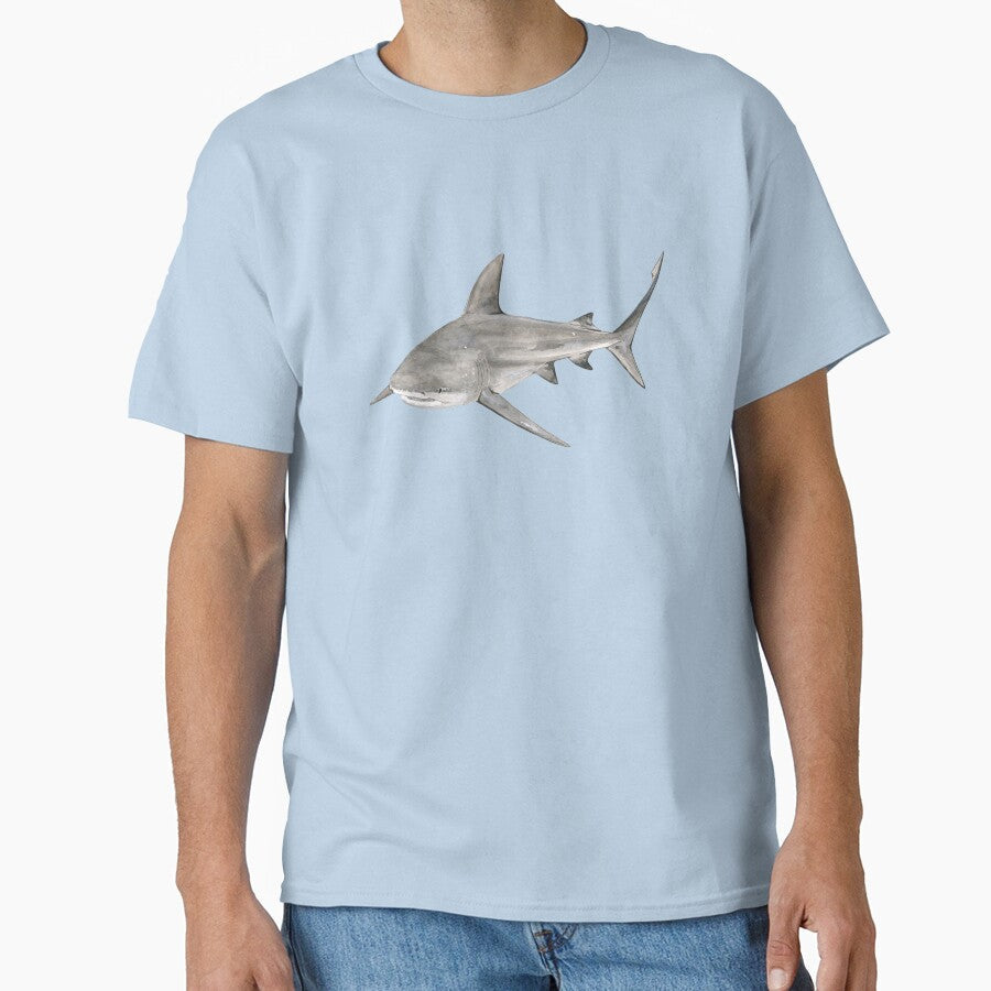 BULL SHARK-Carcharhinus leucas by BEATRIZ ABAITUA