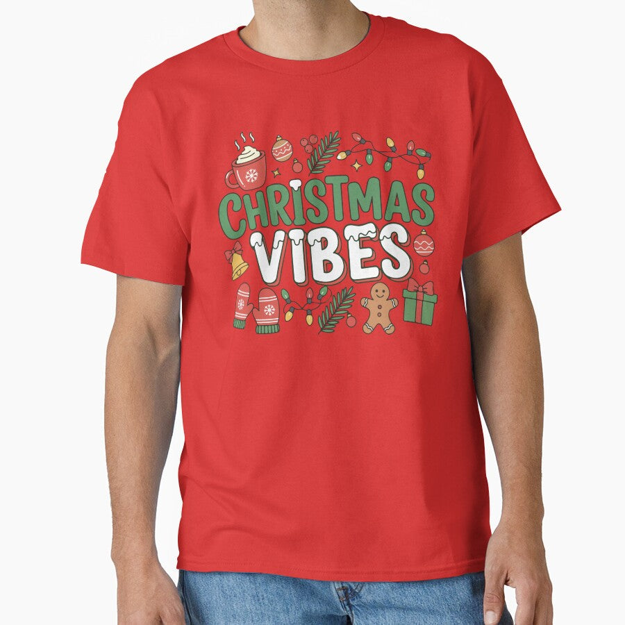 Christmas Vibes Holiday by GhoulishGraphX