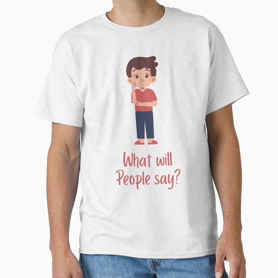 What will people think? (Male Figure) by VarnaChitra