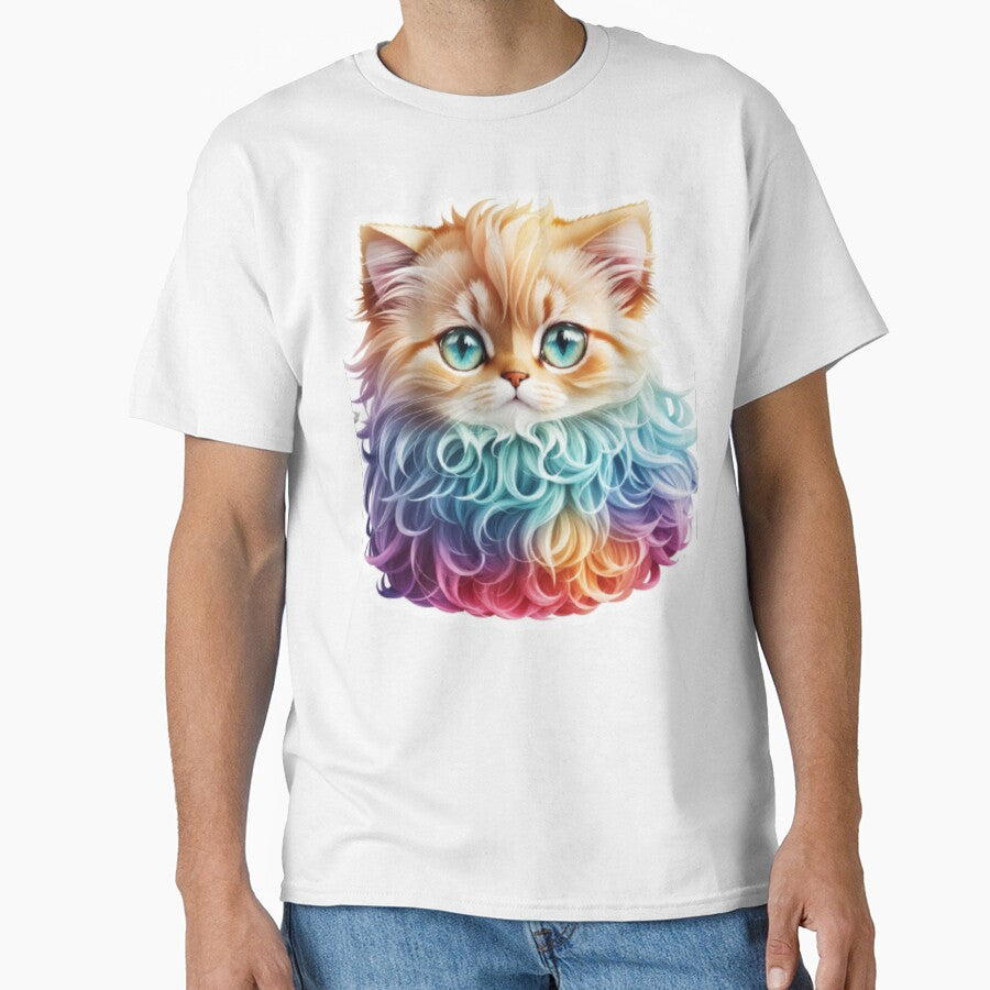 Cute Kawaii Cute Persian Cat 011 by Alexis Art Collection