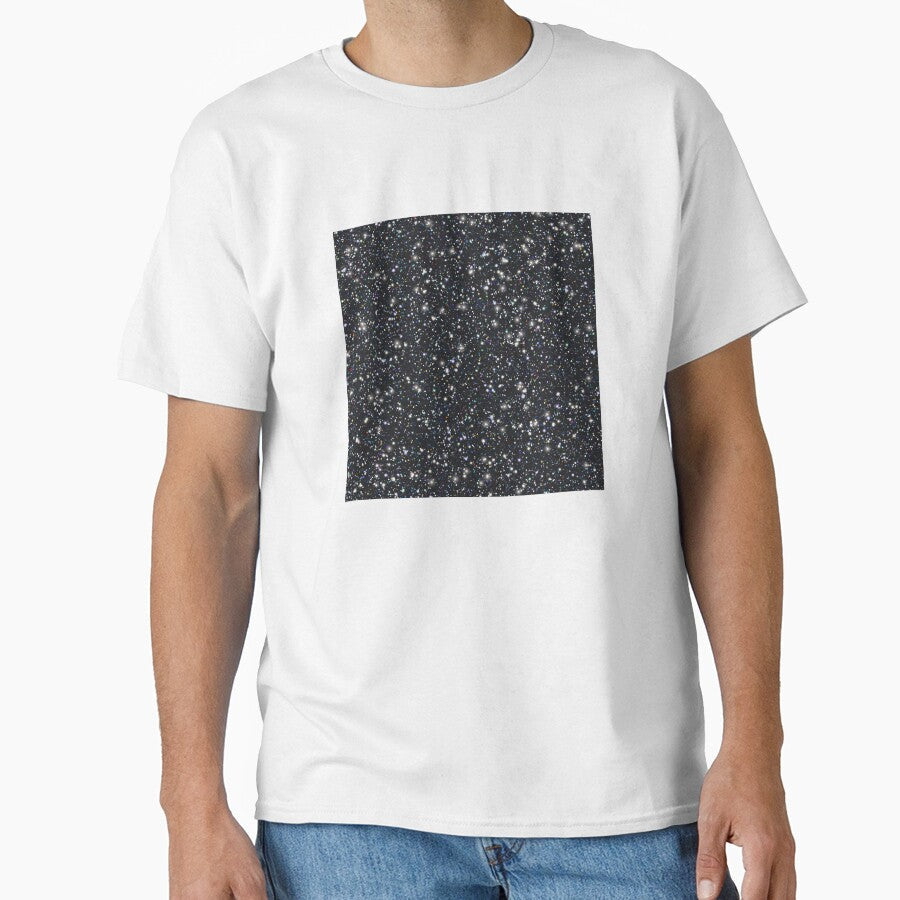 Printed image of sparkling black glitter v9 by JaReVa