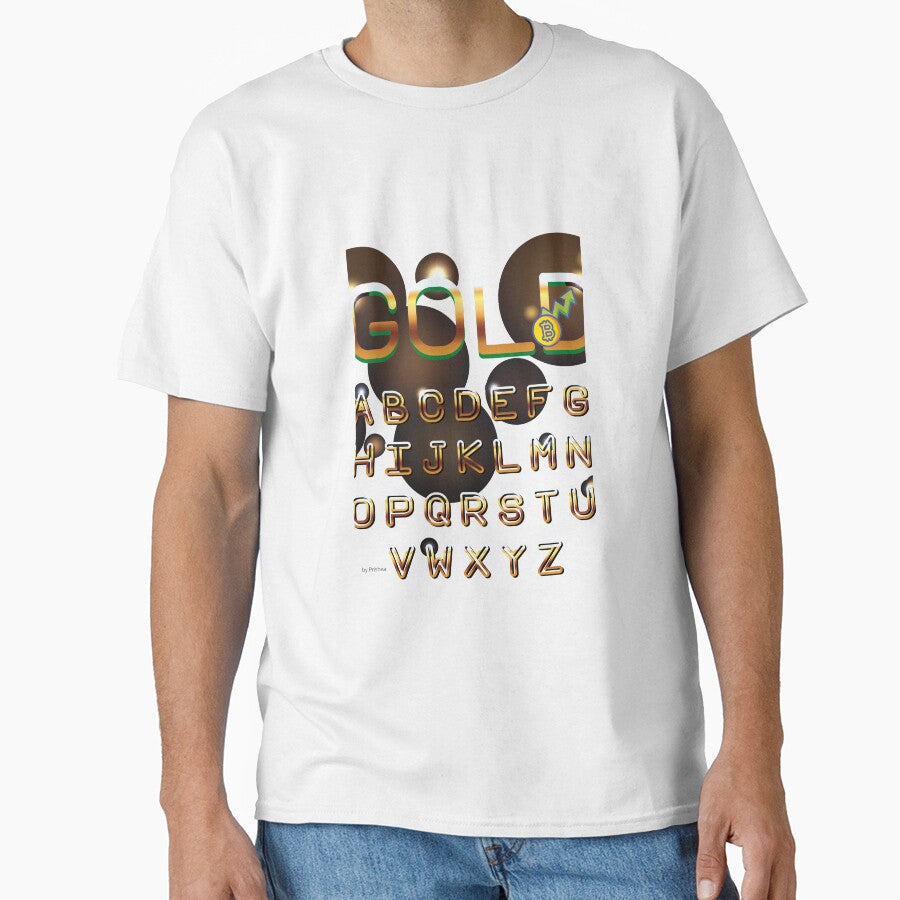 Elegant and simple Gold printed design by Prishea by Prishea