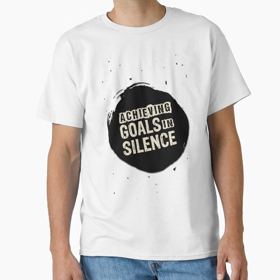 Achieving Goals in silence Inspirational Motivational Quote by creativeideaz